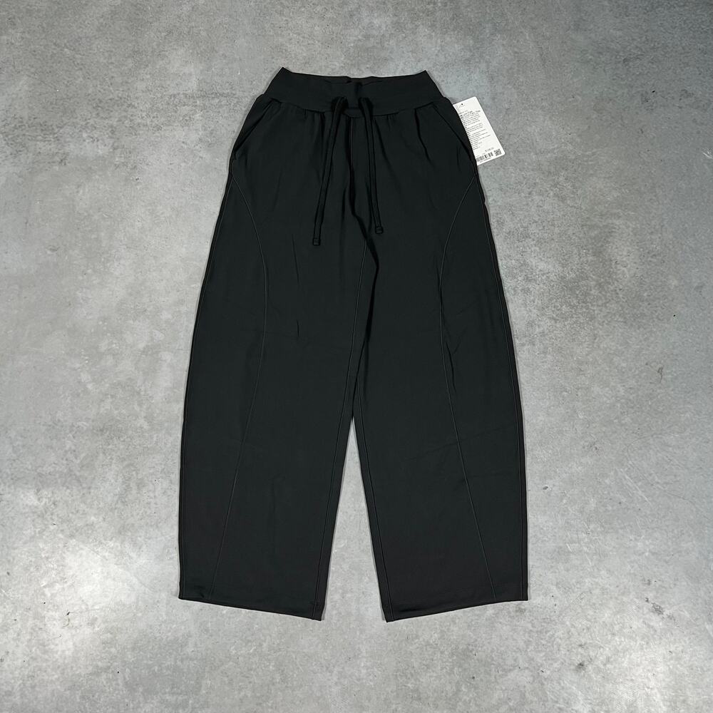 Lululemon Groove Low-Rise Relaxed Cinch Pant Regular Size 4 Graphite Grey NWT